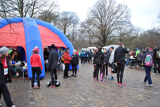 Laktat und Herzfrequenzmessungen beim 1. AOK-Winterlauf im Bremer Bürgerpark