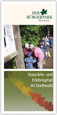 Titel Flyer Naturlehr- und Erlebnispfad